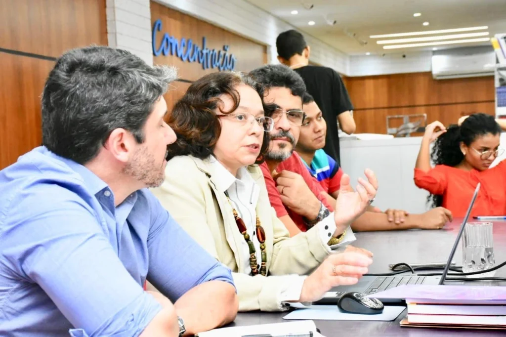 Palestra da economista da Suframa, a Sra. Ana Maria