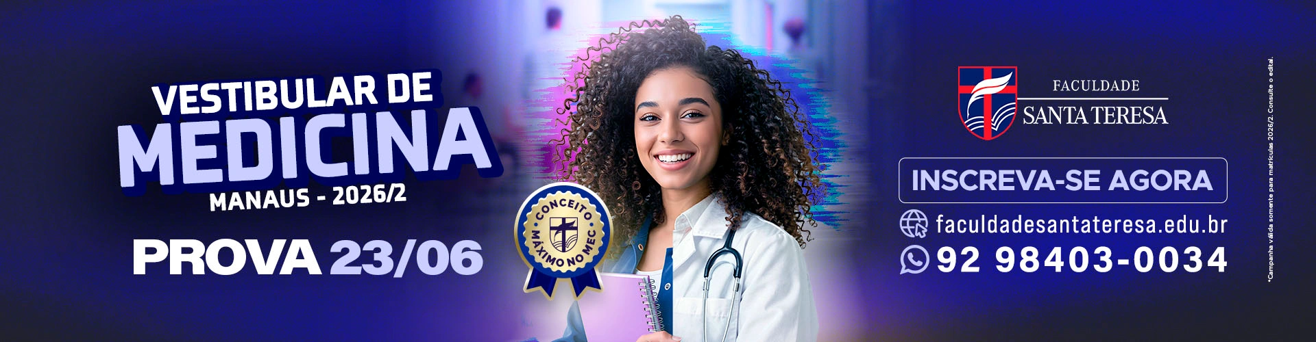 Vestibular de Medicina 2026.2 - 2° Edição - Site