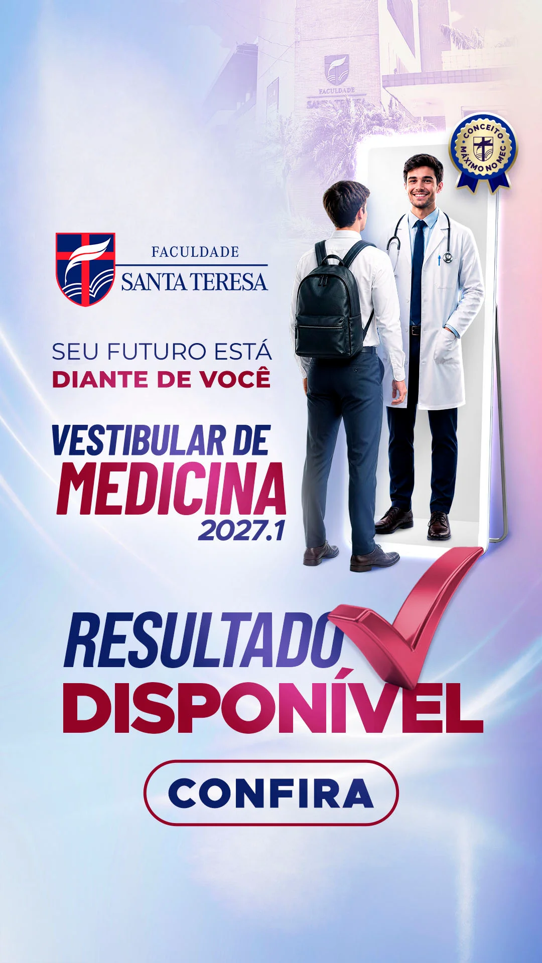 Vestibular de Medicina - 2027.1 - Resultado DisponívelMobile